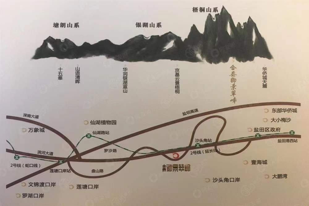 合泰御景翠峰-均价61000元/平