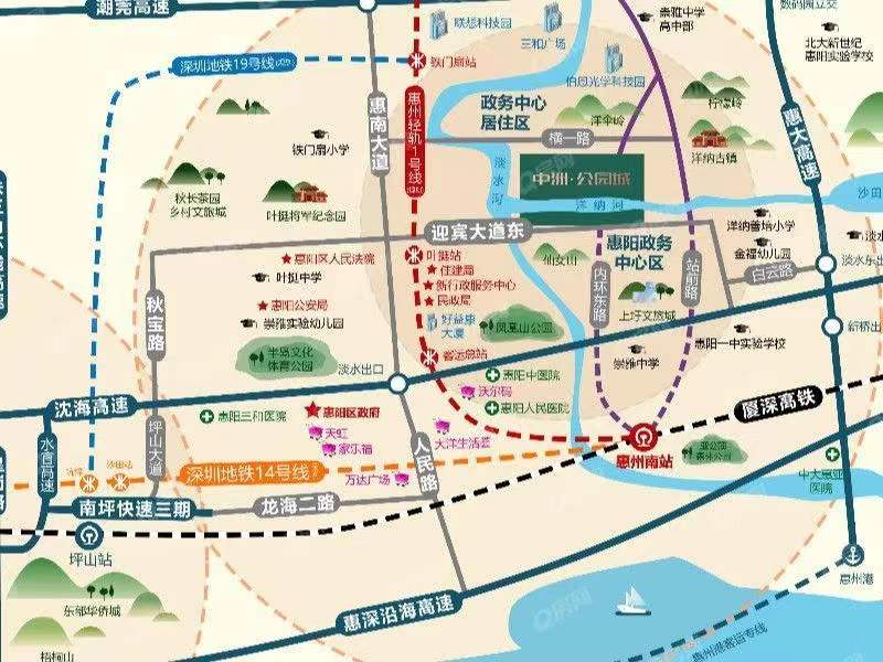 中洲公园城，河谷花园-均价11880元/平