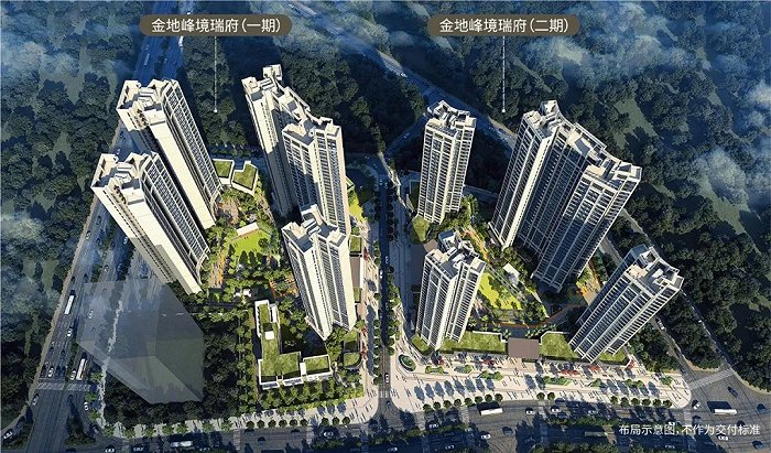 尤其是金地峰境瑞府二期所在的光明中心区