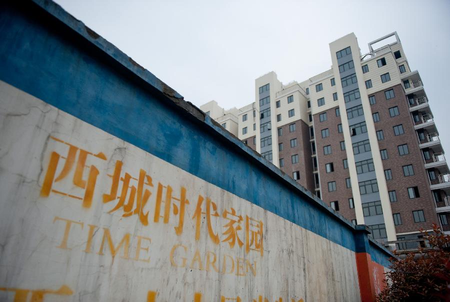 西城时代的业主住进了尚未交房的楼栋内