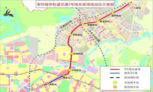 其北段为已建成的龙岗区原北通道