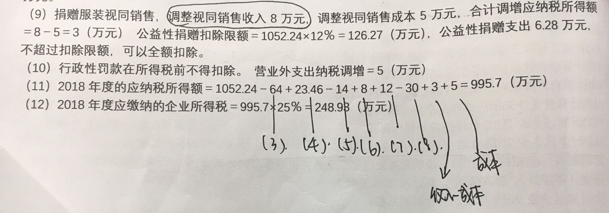 由于营改增后增值税与营业税计税原理不同