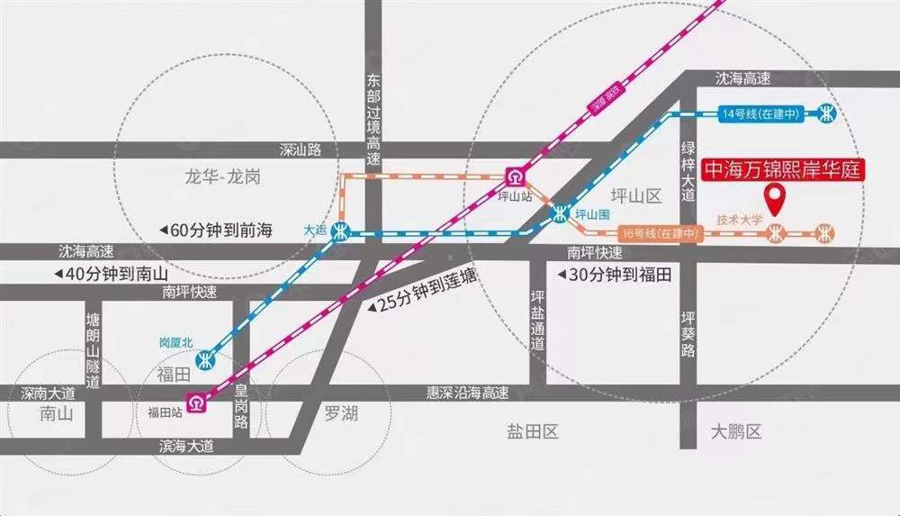 中海万锦熙岸华庭-均价42000元/平
