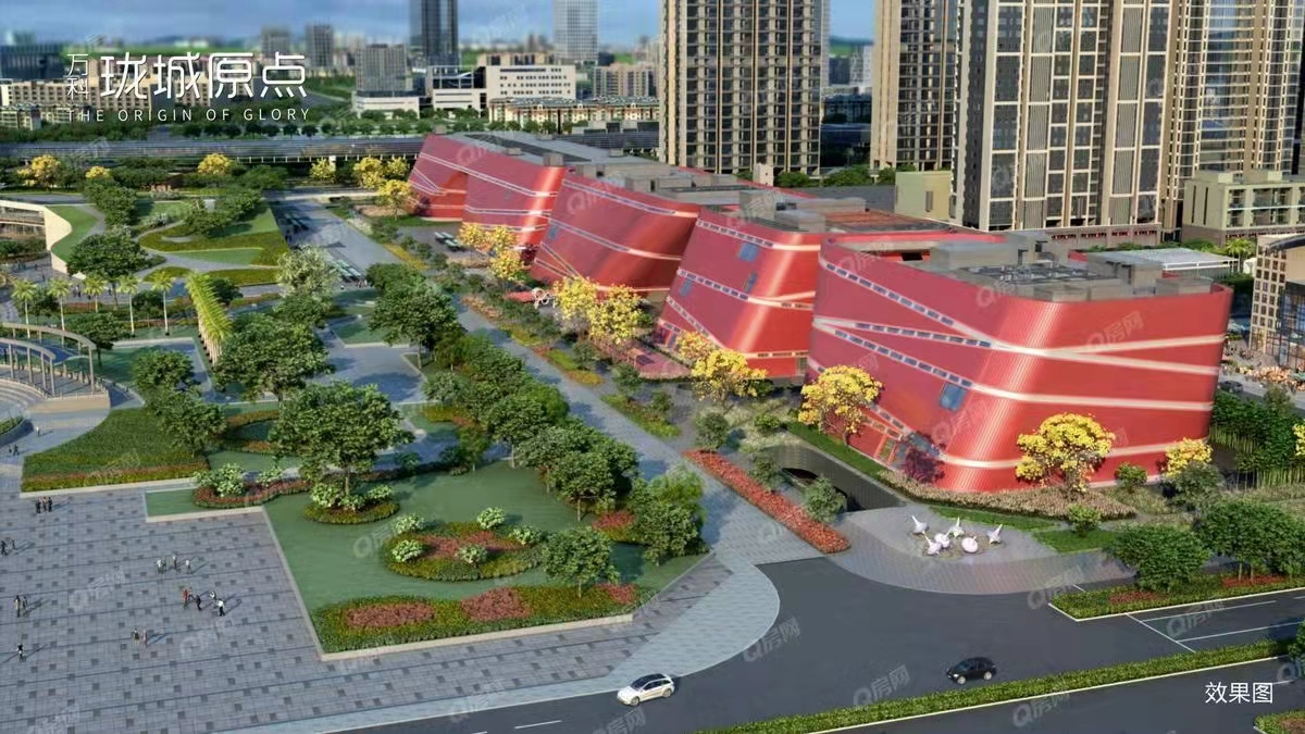 万科珑城原点广场-均价35000元/平