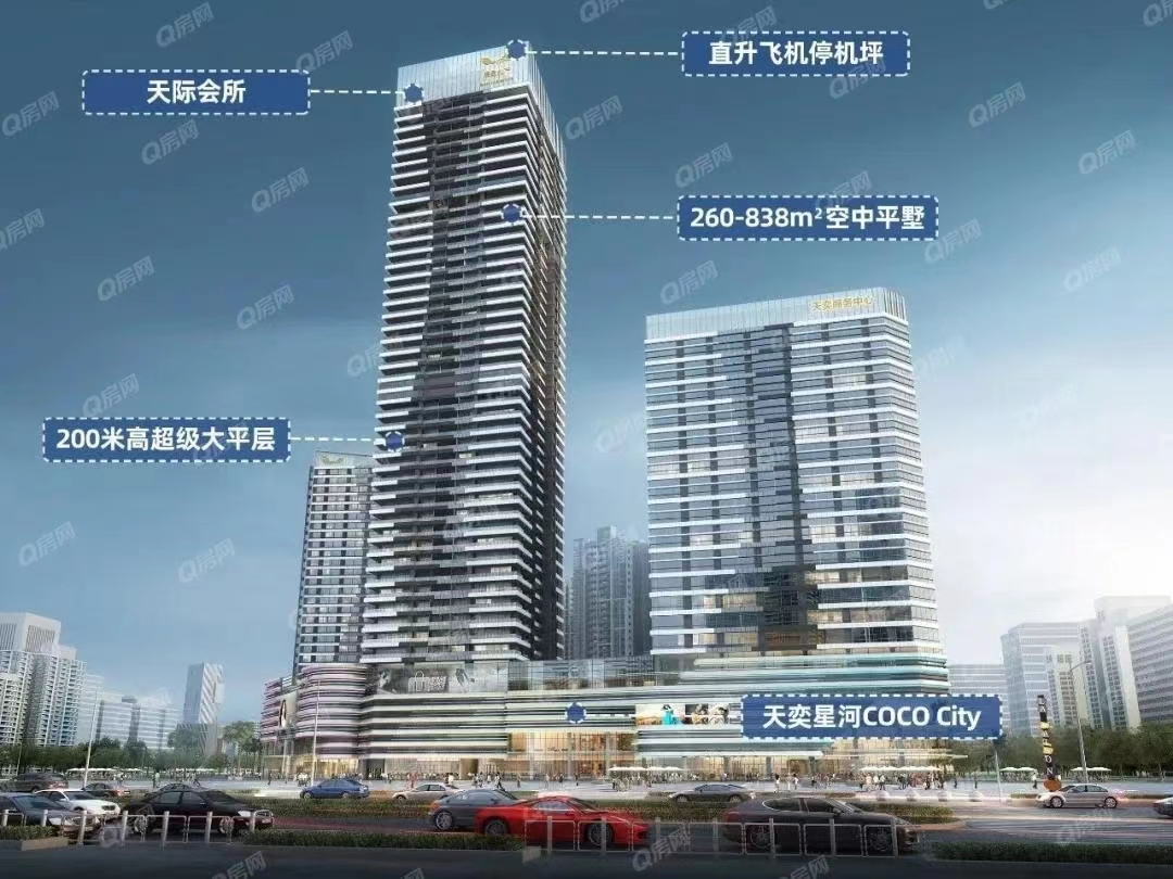 展盈天钻，天奕国际广场-均价25000元/平