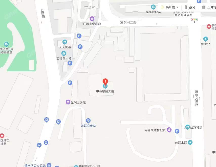 中海慧智大厦，U SPA大厦，U SPACE，银湖时代中心-均价110元/平